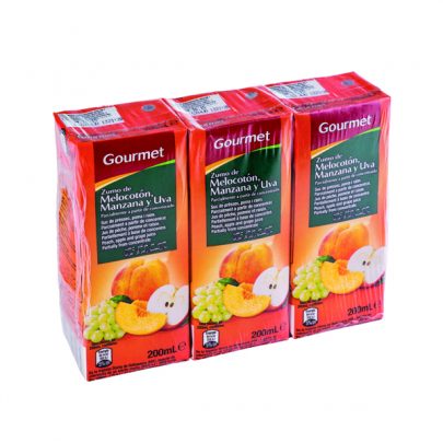 Gourmet Peach/Grape Juice 200ml