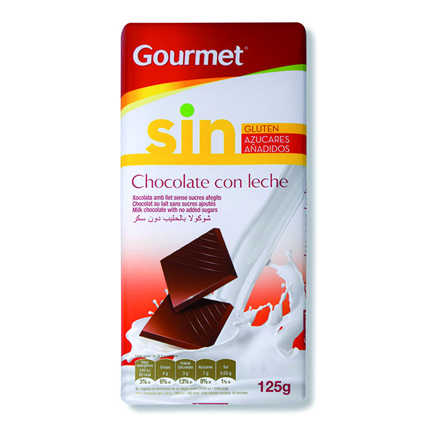 Gourmet Milk Choco N/S 125g